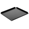 (5 stk.) Konfekture- og præsentationsplade - Aluminium - 170 x 170 x 10 mm Sort