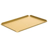 (5 stk.) Konfekt- og præsentationsplade i aluminium - 500 x 100 x 10 mm - champagne