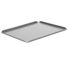 (5 stk.) Konfekture/ & præsentationsplade af aluminium - 600 x 400 x 10 mm - aluminium