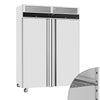 Køleskabe Rustfri Stål ECO - 1200 Liter - med 2 døre