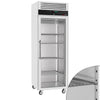Køleskabe Rustfri Stål ECO - 600 Liter - med 1 glasdør