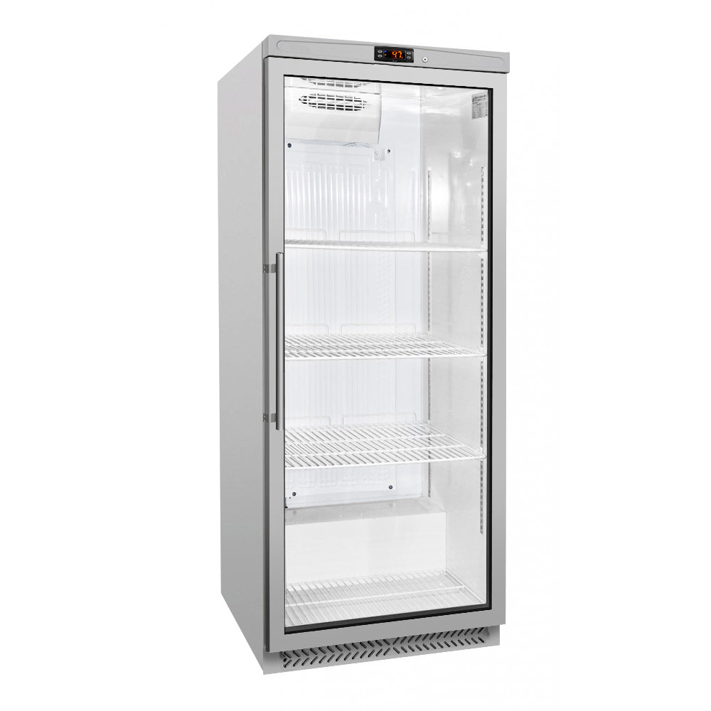 Køleskab - 590 liter - med 1 glasdøre