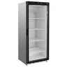 Køleskab Rustfri Stål PREMIUM - 600 Liter - med 1 glaslåge