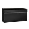 TORONTO kassebord - 1800mm - sort front - sort granitbordplade