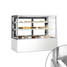 kagemontre - 598 liter - 1.500 mm - dobbeltglas - med 2 glashylder