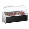 Kølemontre - 1900mm - 650 Watt - Standard med sort frontpanel