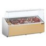 Køledisk - 2500mm - 650 Watt - Standard med sort frontpanel