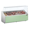 Køledisk - 2500mm - 650 Watt - Standard med sort frontpanel