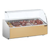 Køledisk - 2500mm - 650 Watt - Standard med sort frontpanel