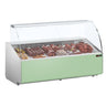 Køledisk - 2500mm - 650 Watt - Standard med sort frontpanel