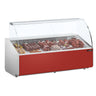 Køledisk - 2500mm - 650 Watt - Standard med sort frontpanel
