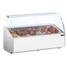 Køledisk - 2500mm - 650 Watt - Standard med sort frontpanel