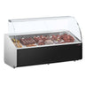 Køledisk - 2500mm - 650 Watt - Standard med sort frontpanel