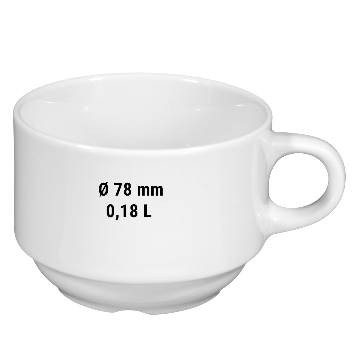 (6 stk.) Seltmann Weiden - Kaffekop - 0,18 Liter