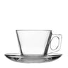 (24 stk.) Kaffe-/tekop & underskål - AQUA - 195 ml