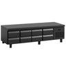Køleunderbygning - -2 til +8 °C - 2400x700x600 mm - 386 liter - 8 skuffer - 8 x GN 1/1
