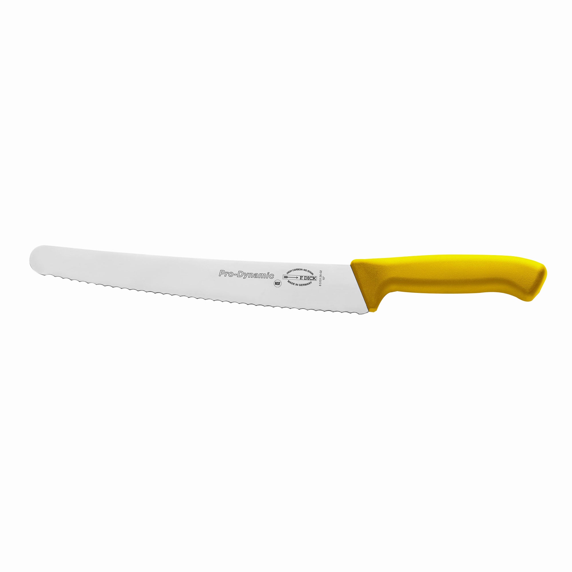 F. DICK kagekniv/universalkniv med gult skaft - 26 cm
