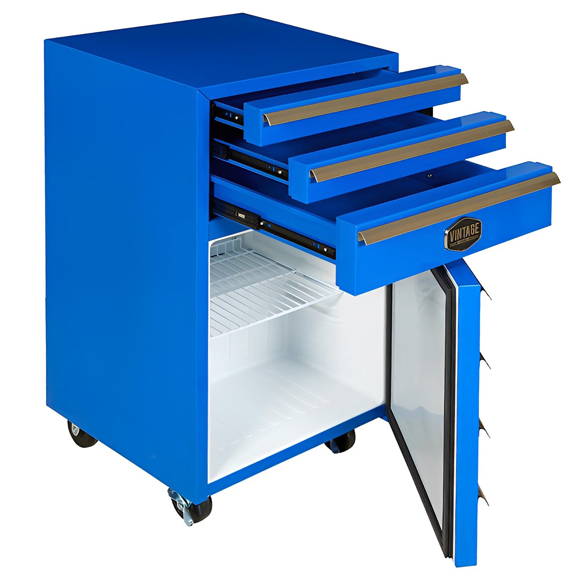 Køleskab "Workshop Trolley" - 50 liter - Blå