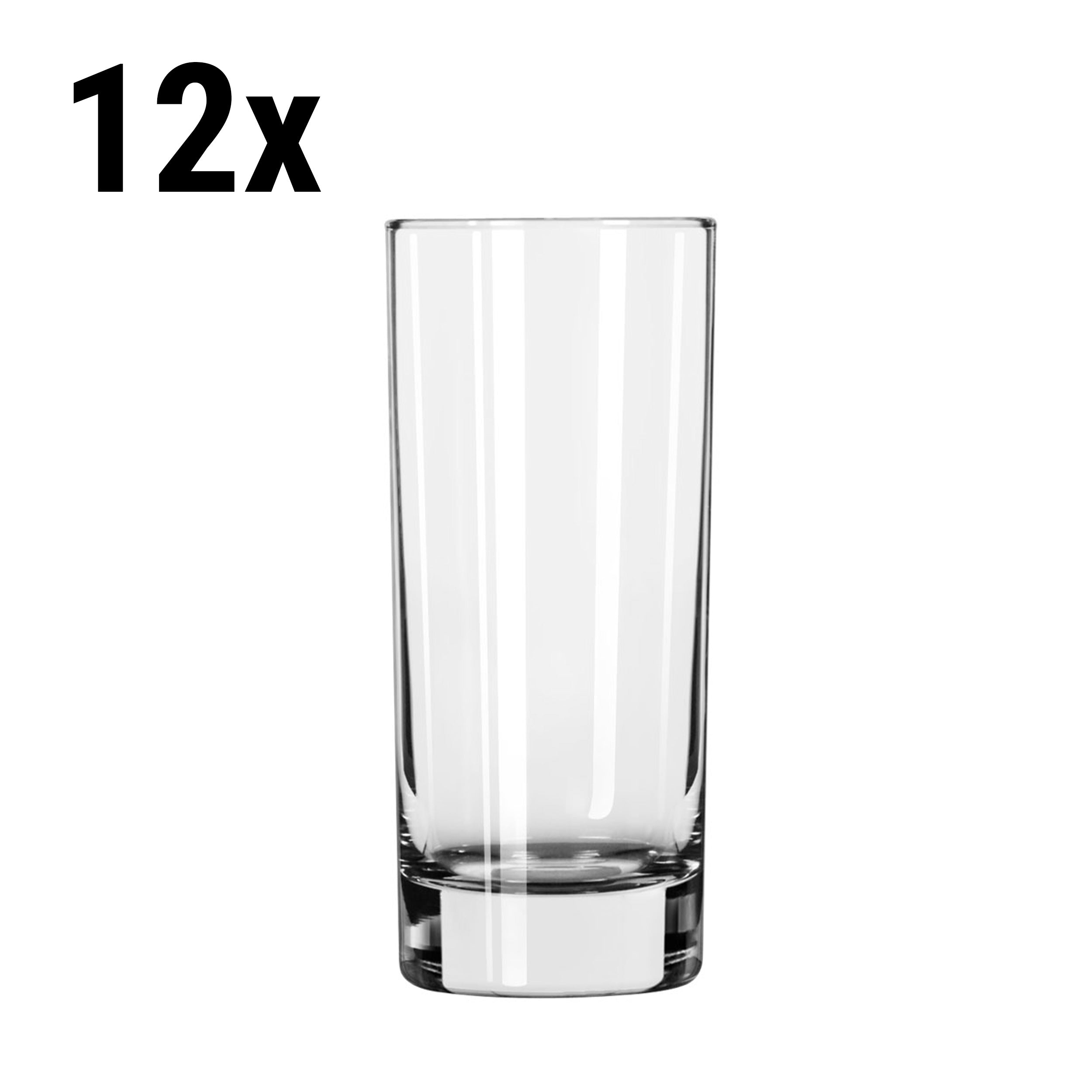 (12 stk.) Longdrinkglas - CHICAGO - 288 ml - Transparent