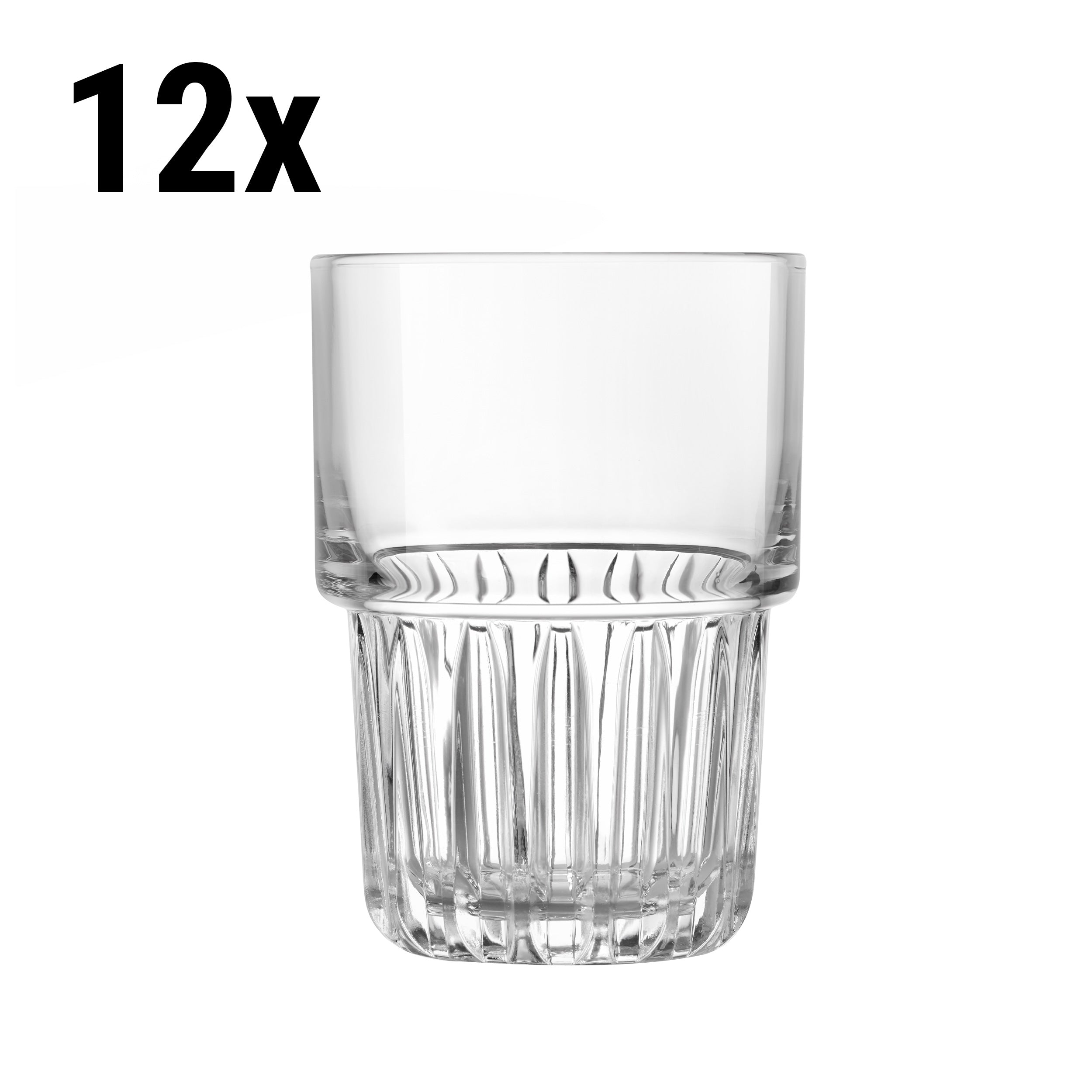 (12 stk.) TOKIO - Longdrink Glass - 41,4 cl - Transparent