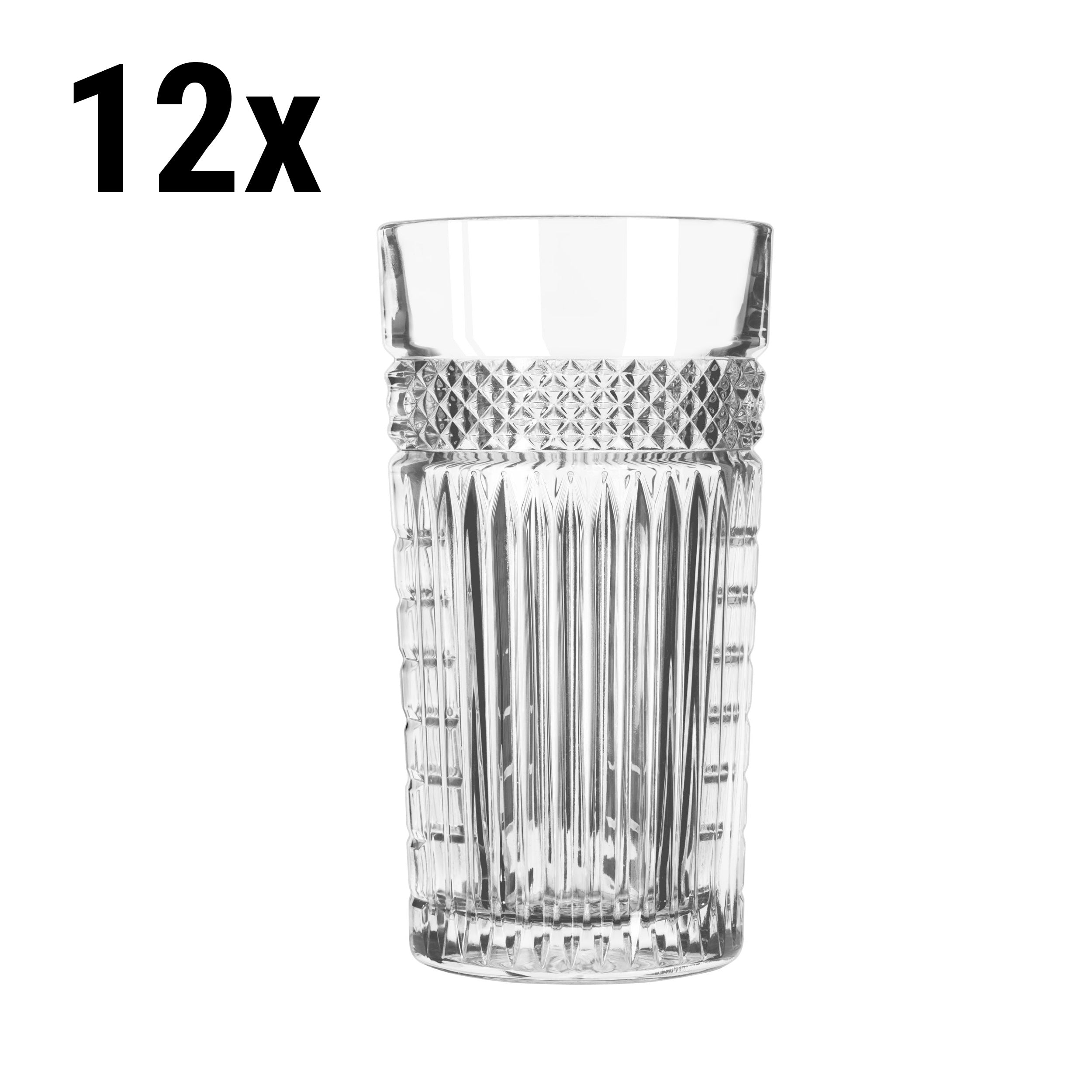 (12 stk.) Longdrinkglas - ROME - 470 ml - Transparent