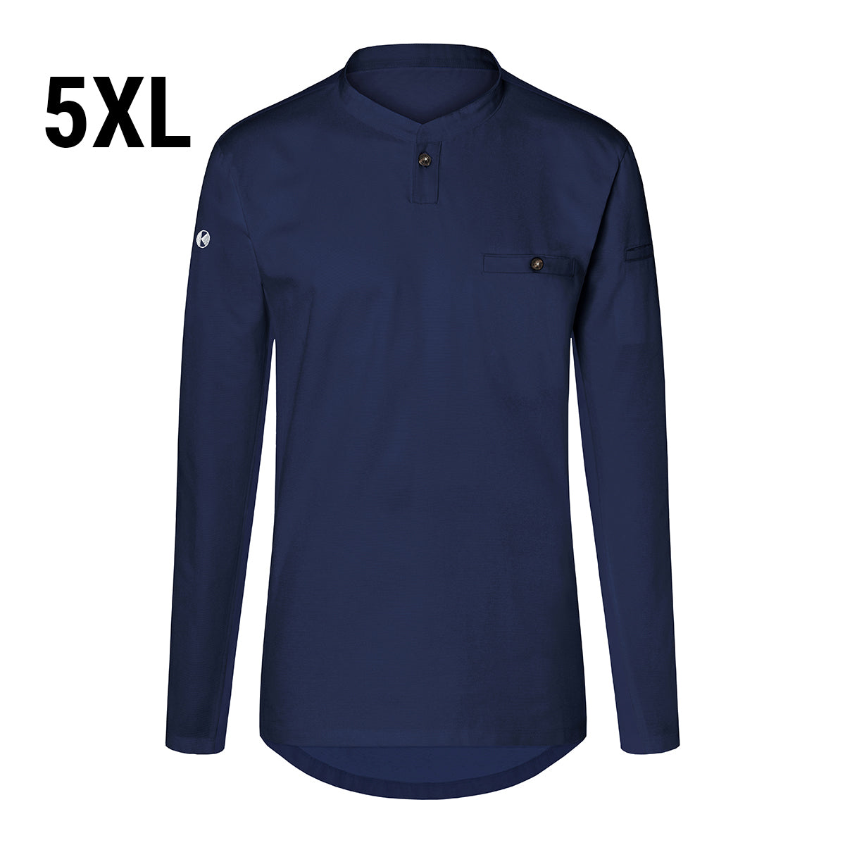 (6 stk) Karlowsky - Langærmet arbejdsskjorte til herrer Performance - Marineblå - Størrelse: 5XL