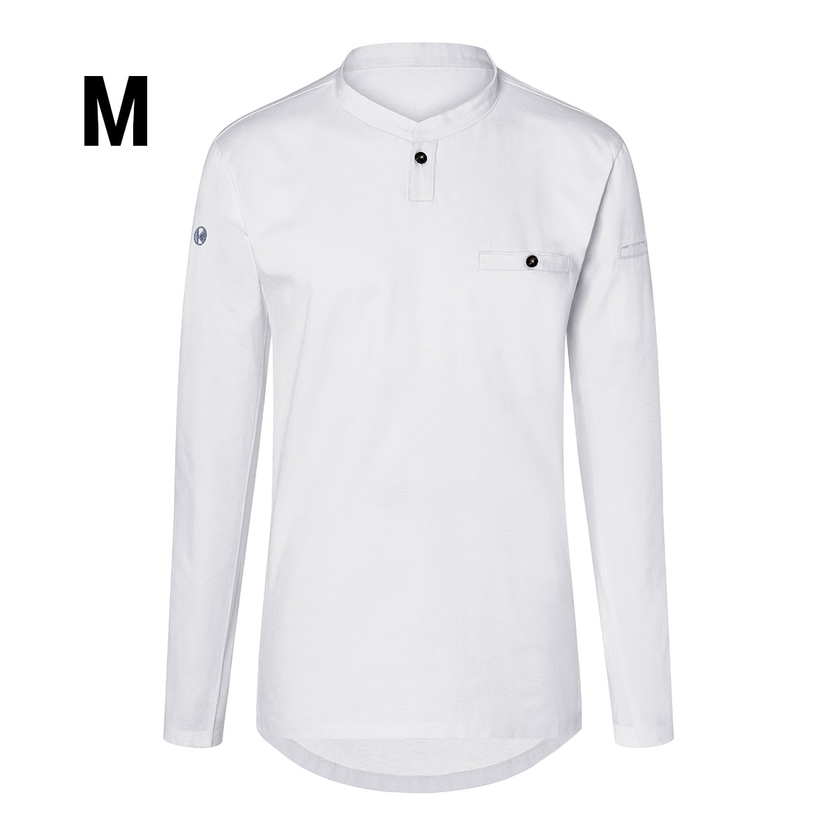 (6 stk) Karlowsky - Langærmet arbejdsskjorte til herrer Performance - Hvid - Størrelse: M