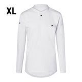 (6 stk) Karlowsky - Langærmet arbejdsskjorte til herrer Performance - Hvid - Størrelse: XL