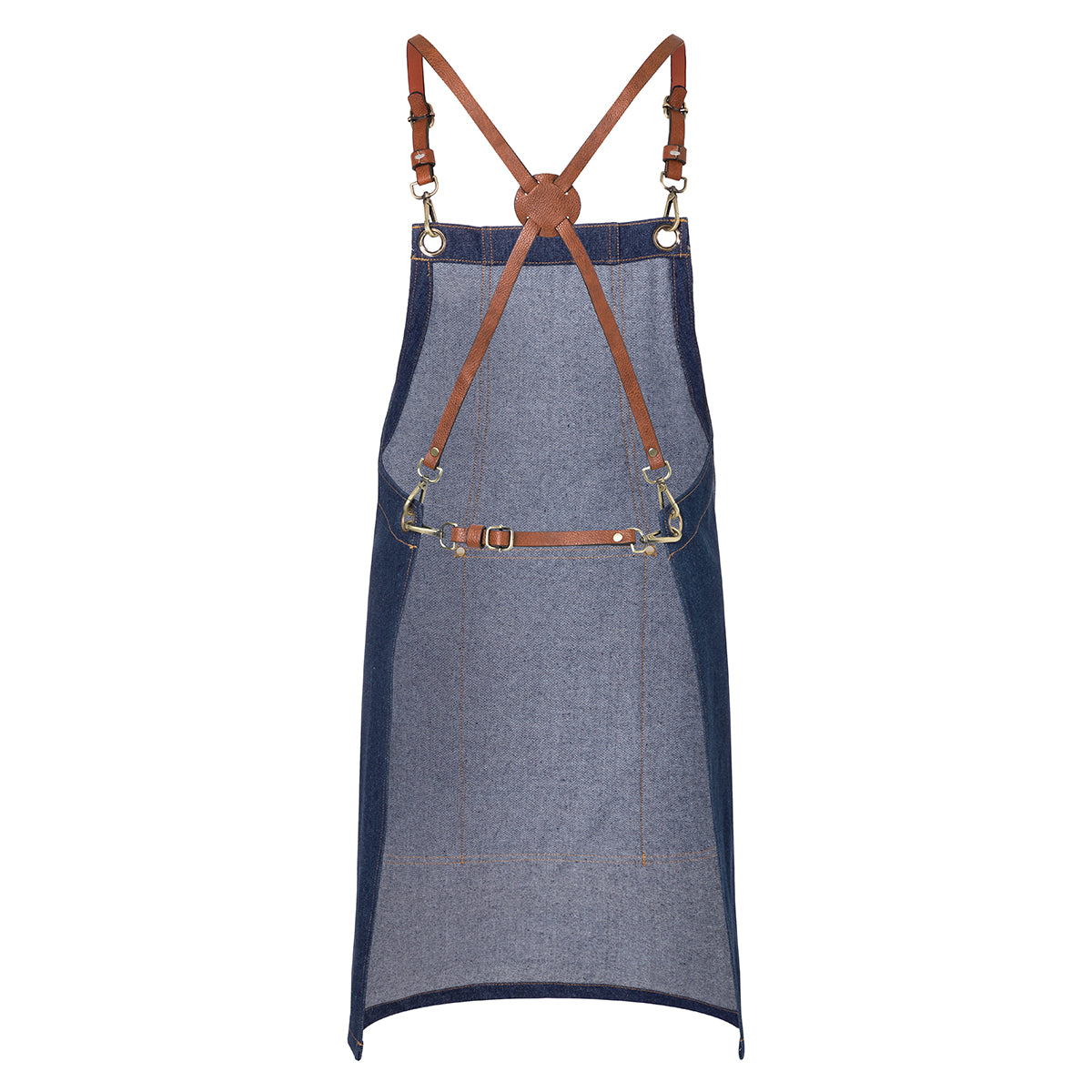 Karlowsky - Bib Apron Denim X-Style - Denim Blue