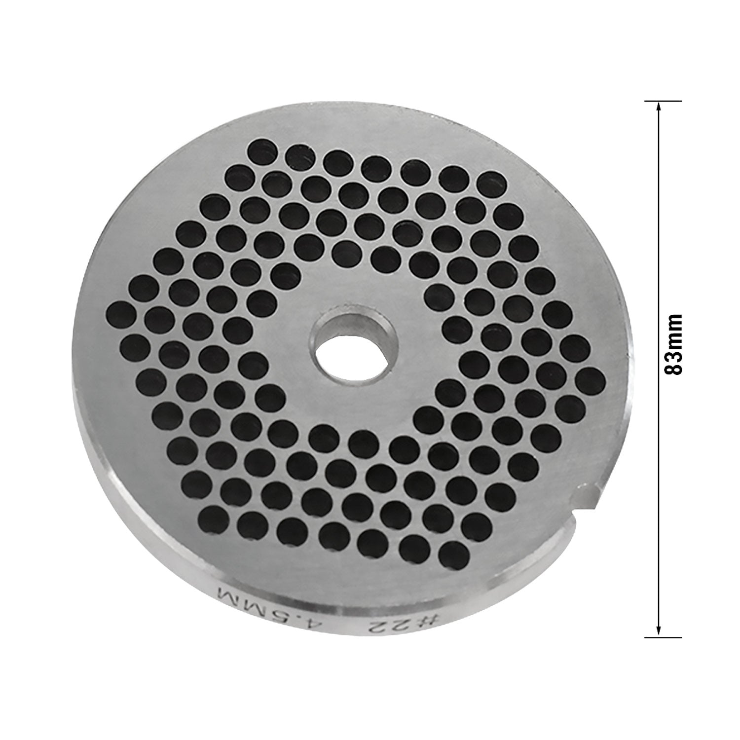 Perforeret skive - 4,5 mm - 22 tommer