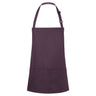 (6 stk.) KARLOWSKY | Forklæde kort Basic - Aubergine
