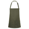 (6 stk.) KARLOWSKY | Forklæde kort Basic - Moss Green