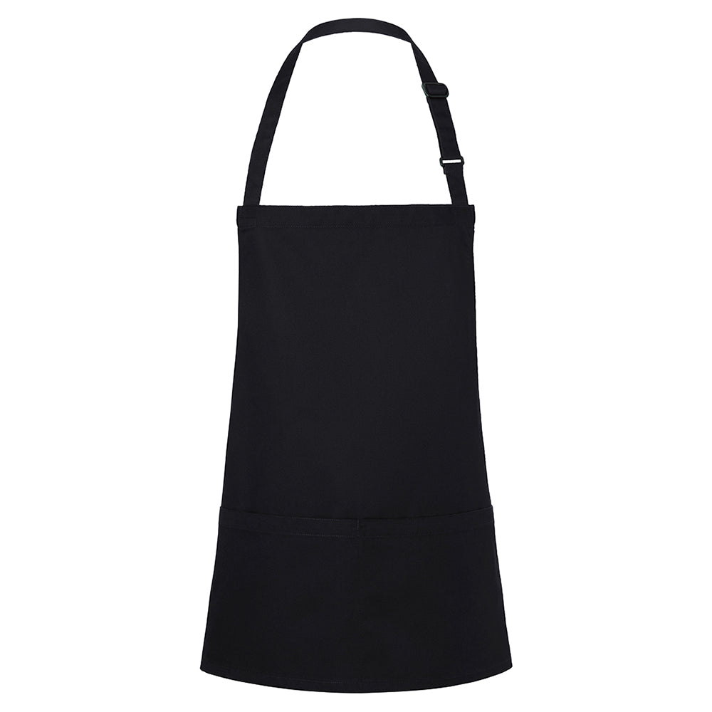 (6 stk.) Karlowsky - Bib Apron Short Basic - Sort