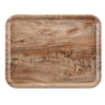 (24 stk.) CAMBRO | MADEIRA - Lamineret laminatbakke - rektangulær - 460x360mm - lys oliventræseffekt