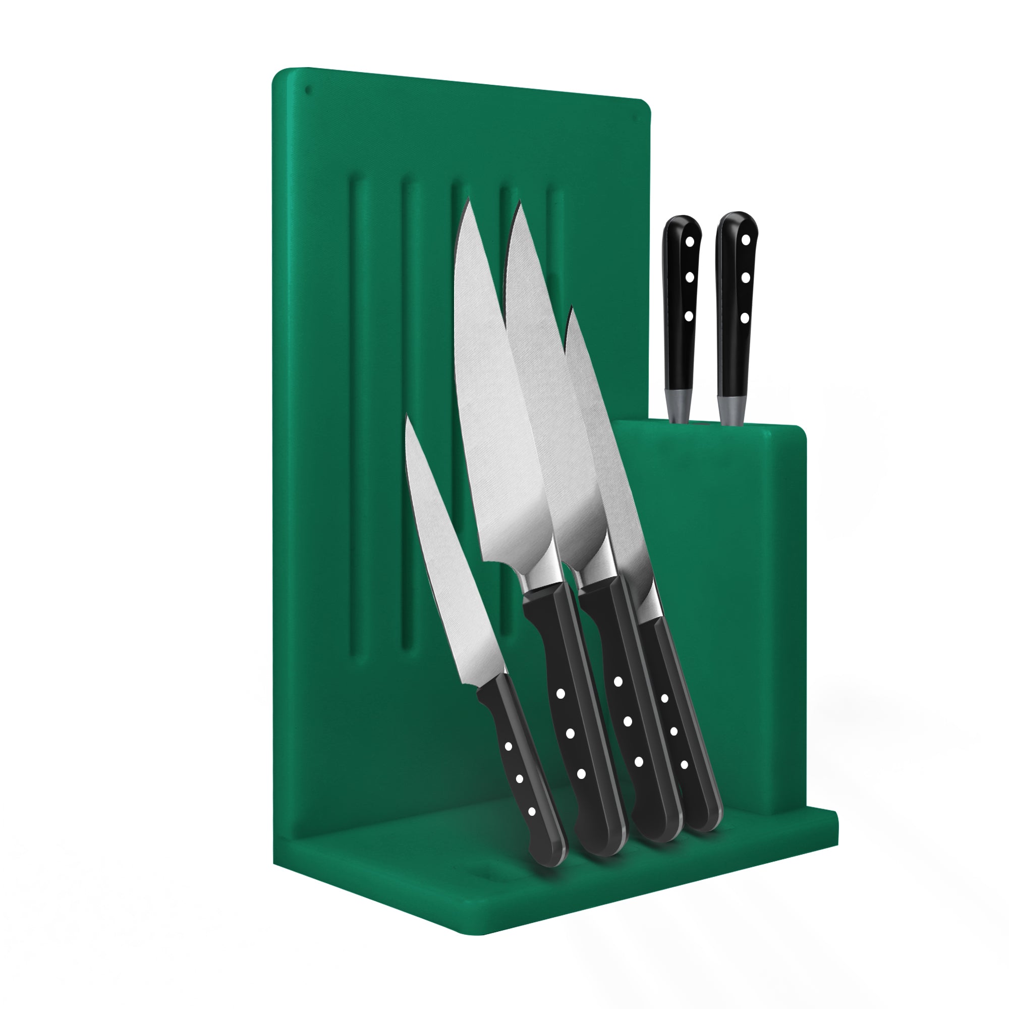 Knivopbevaringsstativ - grøn