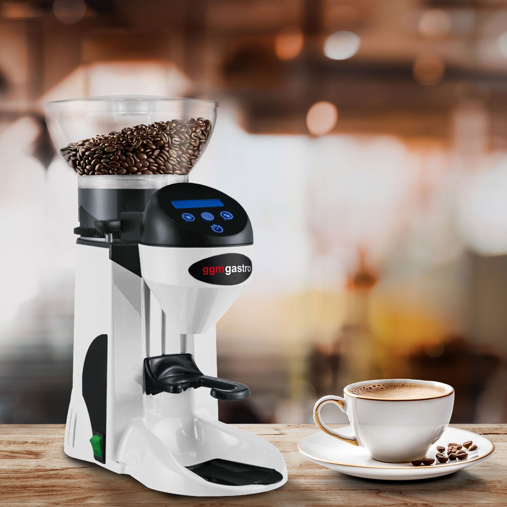 Kaffemølle hvid - 1 kg - 275 Watt