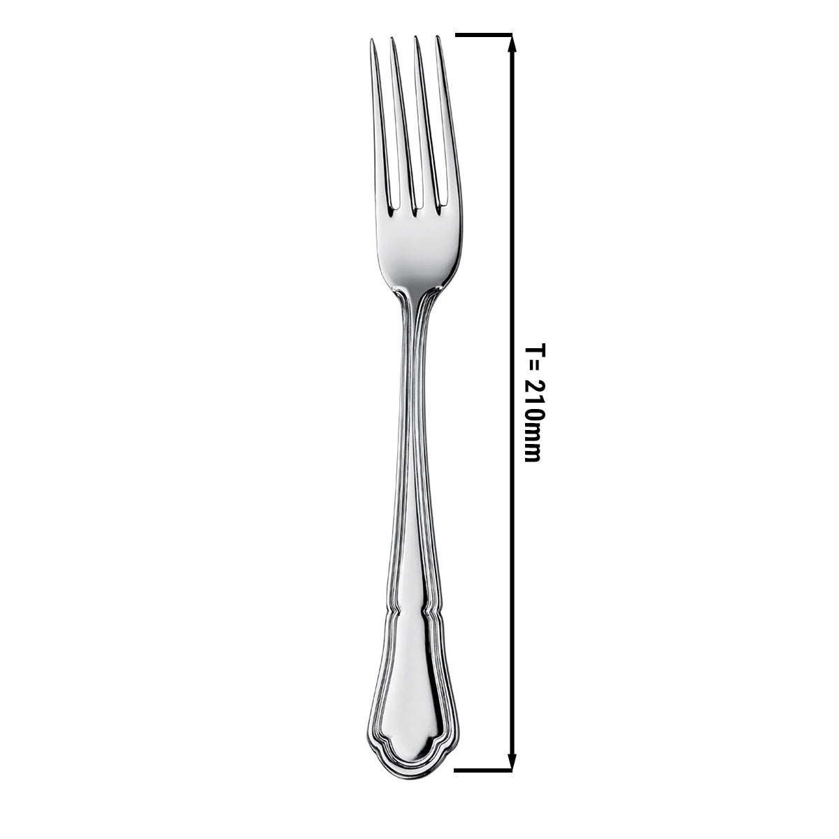 Middag gaffel Vincenza - 21 cm - sæt af 12