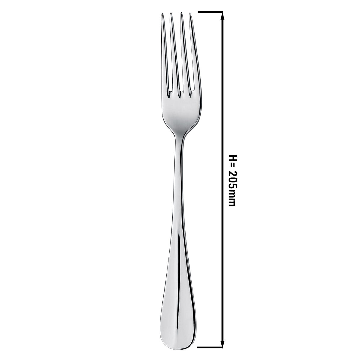 Middag gaffel Milo - 20,5 cm - sæt af 12