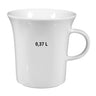 (6 stk.) SELTMANN WEIDEN | Mælk kaffekop bæger - 0,37 Liter