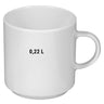(6 stk.) SELTMANN WEIDEN | Mælkekaffekop - 0,22 Liter