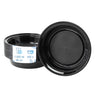 (300 stk.) Flergangs-menubakke - 1000 ml - PP - Rund - Sort