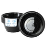(300 stk.) Flergangs-menubakke - 1000 ml - PP - Rund - Sort