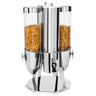 Müsli dispenser - med 2 beholdere - roterende