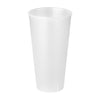 (24 stk.) Genanvendeligt bæger - 500 ml - Transparent
