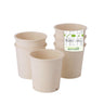 (60 stk.) Genanvendeligt bæger - 400ml - Ø 95mm - Cremehvid
