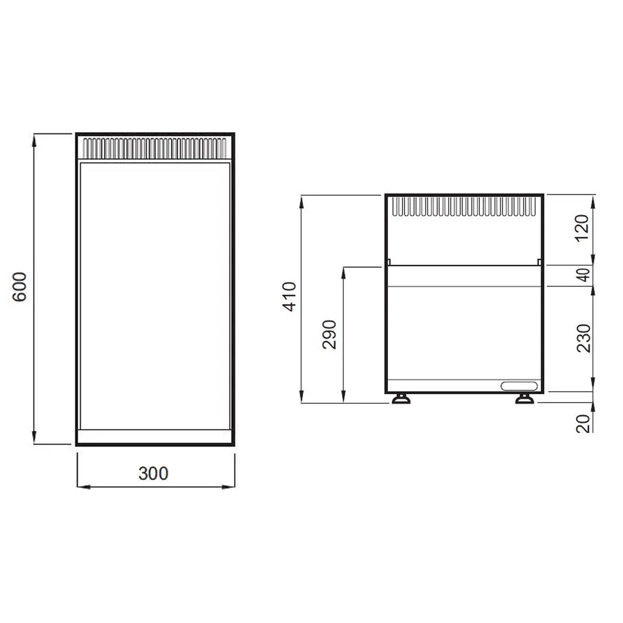 Neutralsektion 0,3 m