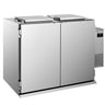 Vådt affalds køleskab 2x 120 eller 1x 240 Liter / køleaggregat til højre