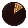 (12 stk.) Pizzatallerken - flad - Polyethylen - Ø 38 cm - brun