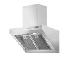 Plasmakogeplade - 600 mm - med soft touch-styring, motor, filter og lampe
