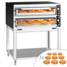 Elektrisk pizzaovn – 9 + 9x 35 cm (bred) – manuel